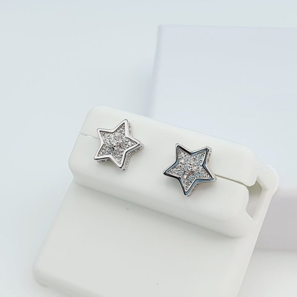 "925 Sterling Silver Cubic Zirconia Earrings, U19254834 - Picture 11 of 11